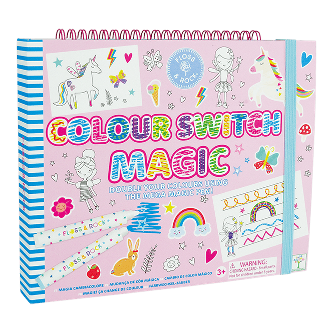 Hovedbilde Magisk Fargeleggingsbok, Rainbow Fairy - Floss & ...
