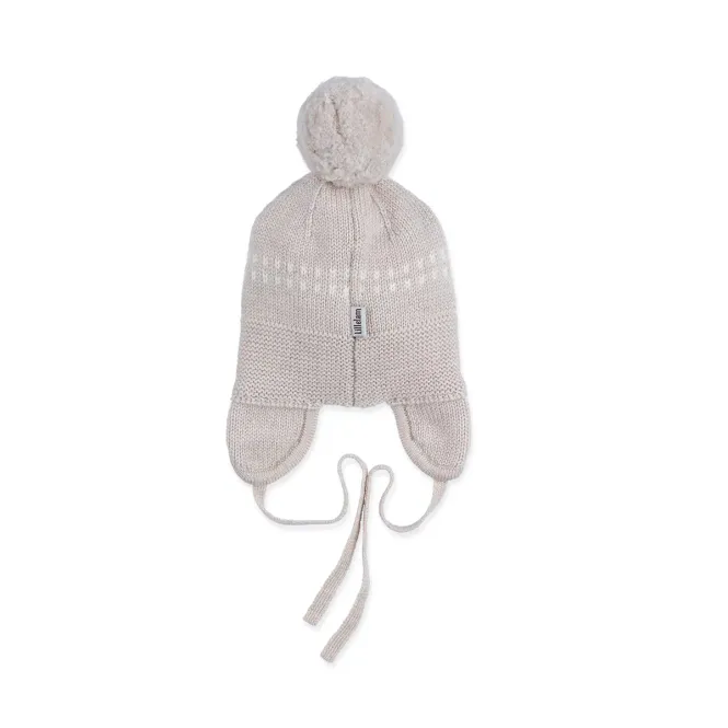 Hovedbilde Lillelam Lue Classic, Lys Beige