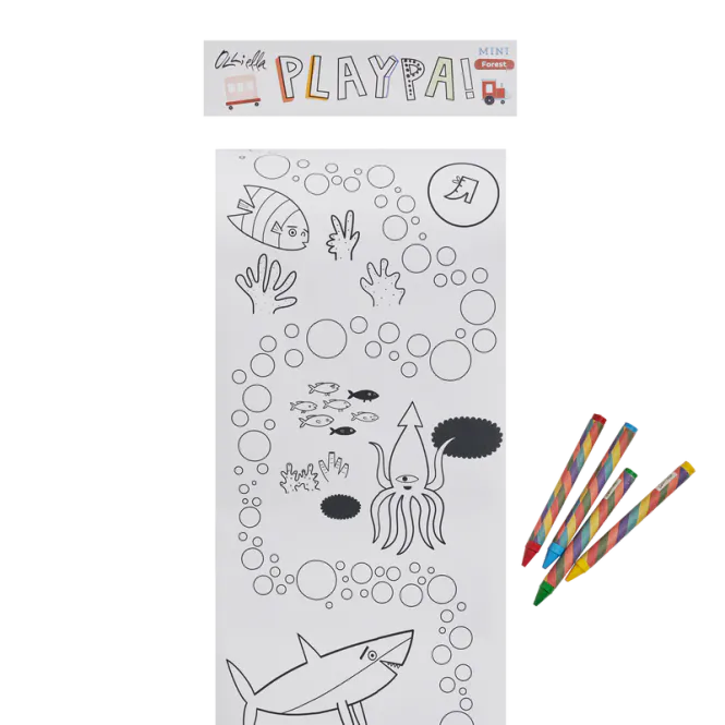 Hovedbilde Fargeleggings Rull - Mini - I Havet