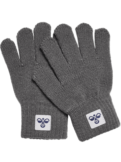 Hovedbilde Hansker Knit JR 2.pk, Dark Gull Gray - Hummel