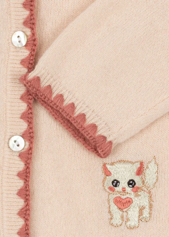 Collette Cardigan, Rosey - Konges Sløjd