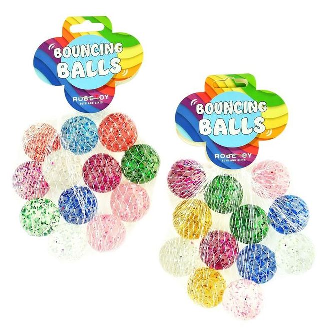 Hovedbilde Sprettball glitter 12 ass.