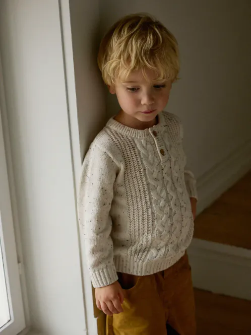 Hovedbilde Galto Kai LS Knit, Turtledove - Lil´Atelier