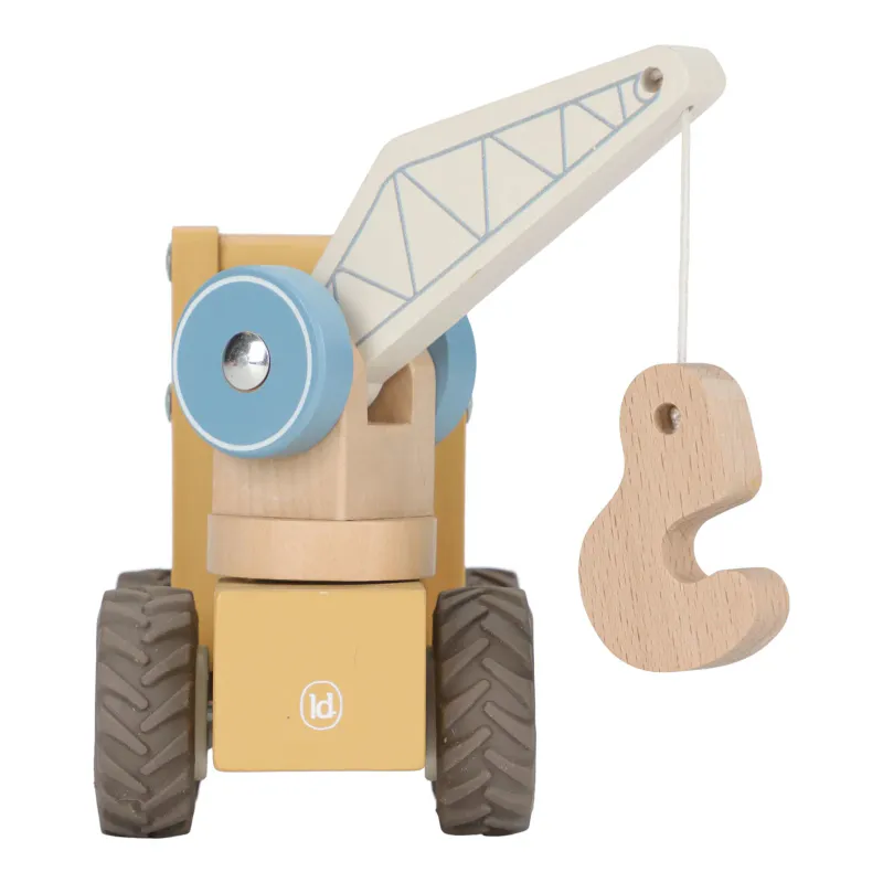 Kranbil med Trefigur