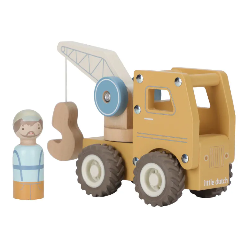 Kranbil med Trefigur