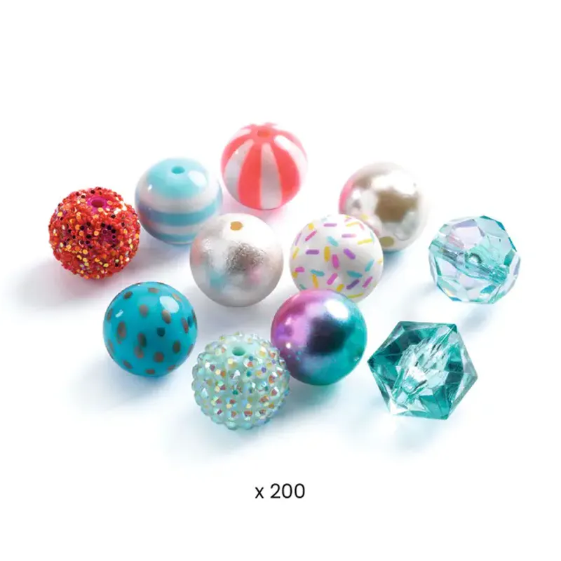 Bubble Beads Sølv