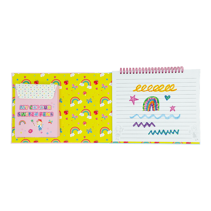 Magisk Fargeleggingsbok, Rainbow Fairy - Floss & Rock