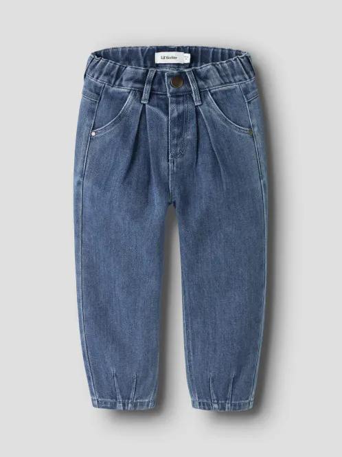 Hovedbilde Obello Baggy Jeans, Dark Blue Denim, 92-122 - ...