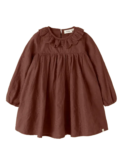 Hovedbilde Nopa LS Loose Dress, Mahogany - Lil´Atelier