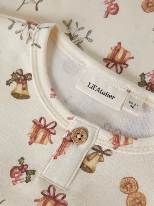 Hovedbilde Layo GIT LS Jule Pyjamas, Turtledove/Old ...