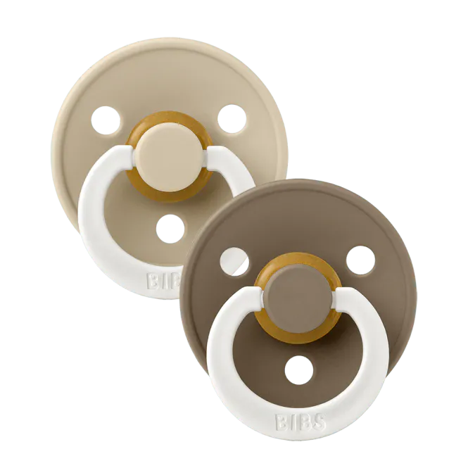 Hovedbilde BIBS Colour Glow Str.1 - Latex - 2.pk.