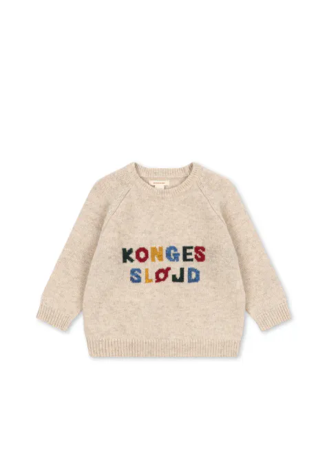 Hovedbilde BILLI KNIT SWEATER, Off White - Konges Sløjd